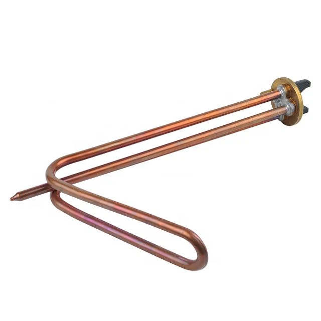 1200W Water Heater Brass Flange Heating Element