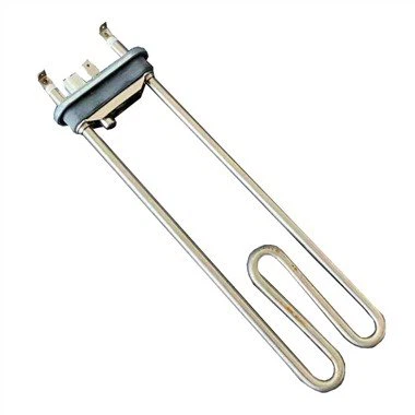 Vaskemaskinevarmeelement med termostat